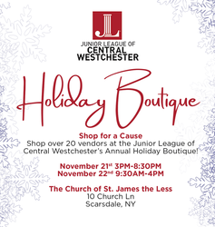 Junior League of Central Westchester Holiday Boutique