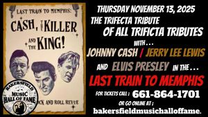 Johnny Cash, Jerry Lee Lewis & Elvis Presley Music Tribute featuring 'Last Train to Memphis'