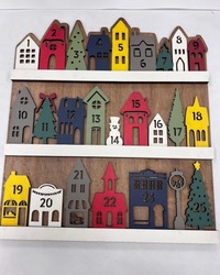 NEW CLASS!  HOLIDAY COUNTDOWN LASER CUT WALL ART AT AR WORKSHOP HILLSBORO!