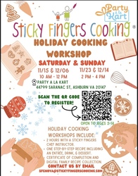SFC x Party á la Kart - Kids Holiday Cooking Workshop 🎄✨