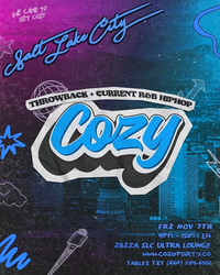 COZY SLC: R&B + Hip-Hop Night at Ibiza Ultra Lounge