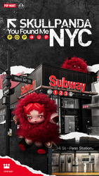 POP MART's SKULLPANDA You Found Me Pop-Up Experience