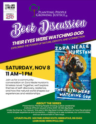 Book Discussion Event: "Their Eyes Were Watching God" by Zora Neale Hurston