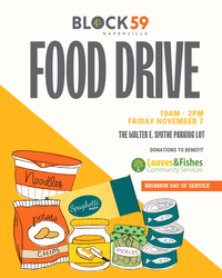 Block 59 Food Drive for Loaves & Fishes