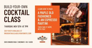 Build-Your-Own Cocktail Class