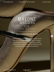 Malone Souliers Trunk Show