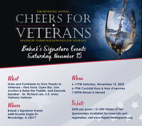 Naperville Responds Cheers For Veterans