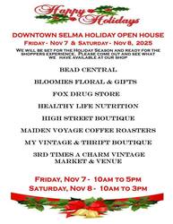 Downtown Selma Holiday Open House