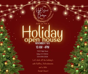 High Street Boutique Holiday Open House