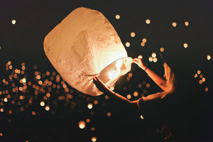 2022 Lawrence Kansas Sky Lantern Festival