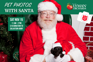 Pet Photos with Santa