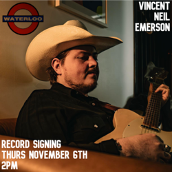 VINCENT NEIL EMERSON Record Signing