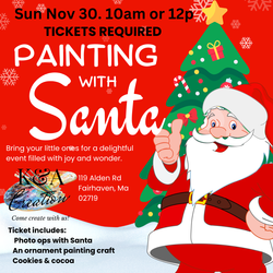 Painting with Santa