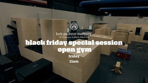 HUB Sudbury Black Friday Open Gym