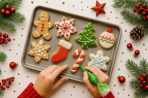 Holiday Cookie Decorating & Gingerbread House Showcase