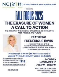 Fall Focus 2025: The Erasure of Women - A Call to Action