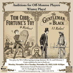 Off-Monroe Players Winter Plays auditions