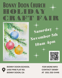 Bonny Doon Holiday Craft Fair