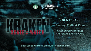Seattle Kraken Skate & Watch Party