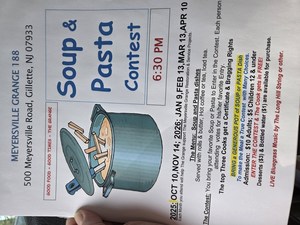 Meyersville Grange Soup & Pasta Contest