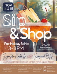 The Clift Royal Sonesta Hotel Sip & Shop Pre-Holiday Soirée