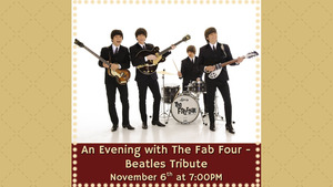 An Evening with The Fab Four Beatles Tribute at The Historic Bama Theatre