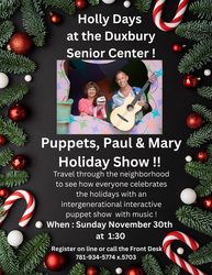 Holly Days Puppet Show