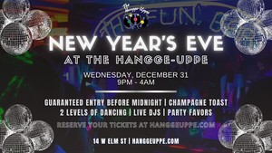New Year's Eve 2026 at The Hangge-Uppe