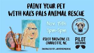 Paint Your Pet with Kal's Pals Animal Rescue