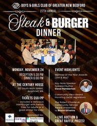 Steak & Burger Dinner - Boys & Girls Club of New Bedford