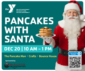Pancakes with Santa
