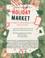 A Christmas Market at St Mark's Episcopal Church