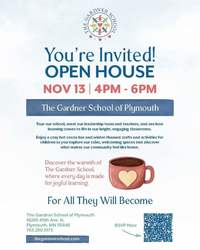 The Gardner School of Plymouth Open House