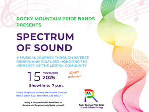 Rocky Mountain Pride Bands Spectrum of Sound Concert