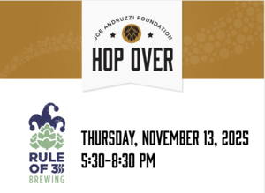 2025 Rule of 3 Hop Over - Joe Andruzzi Foundation