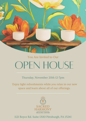 Sacred Harmony Healing Center Open House
