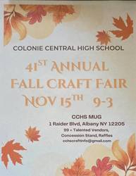 Colonie Central High School PTSA 41st Fall Craft Fair