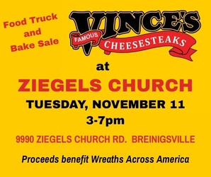Vince's Food Truck Fundraiser for Wreaths Across America