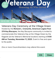Veterans Day Ceremony