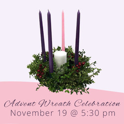 Make Your Own Advent Wreath & Enjoy Dinner and Music