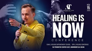HEALING IS NOW Conference! 🔥 Join us for a powerful day of miracles and empowerment!