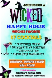 Wicked Cocktail Happy Hour at Giacobbi's in Allentown