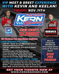 KERN COUNTY CLASSIC – KID’S NIGHT AT KEVIN HARVICK’S KERN RACEWAY!