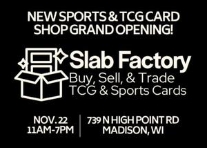 Slab Factory Madison Card Shop Opening
