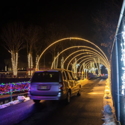 Diggerland USA Holiday Light Show!