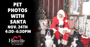 Pet Photos with Santa
