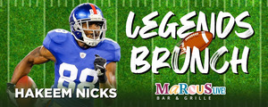NFL Legends Brunch at Marcus Live!