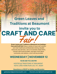 Craft and Care Fair