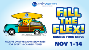 Epic Waters Canned Food Drive