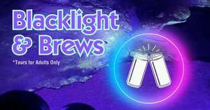 Guided Blacklight & Brews Tour